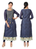 Picture of Embroidered Chanderi Double Layekurta